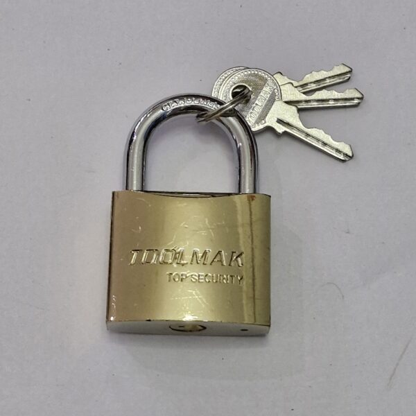Candado bronce pesado 50 mm TOOLMAK