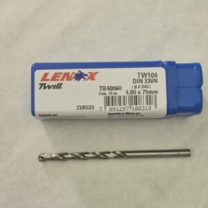 broca cil. HSS 4 mm LENOX TWILL