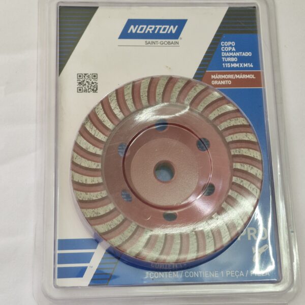disco desbaste diamantado clipper  115 mm NORTON