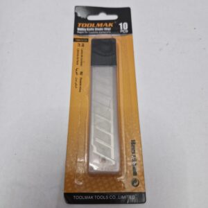 pack 10 hojas de repuesto cutter/trincheta 18 TOOLMAK