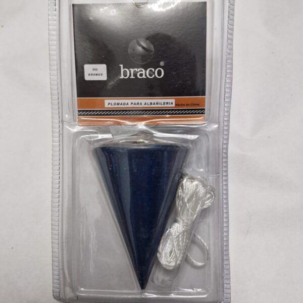 plomada de alb 500gr c/blister BRACO
